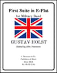 First Suite in E-Flat Concert Band sheet music cover